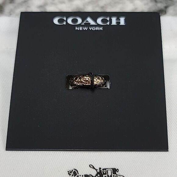 COACH Signature Quilted Ear Cuff - Picture 4 of 8